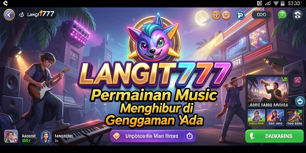 Tampilan gameplay LANGIT777 yang penuh warna dan interaktif.
