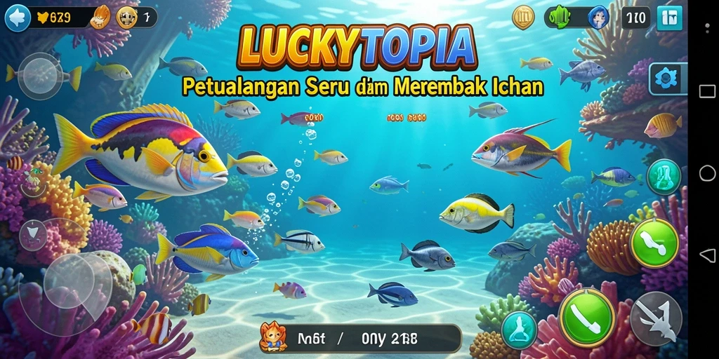 Screenshot gameplay Tembak Ikan yang seru dan menantang.