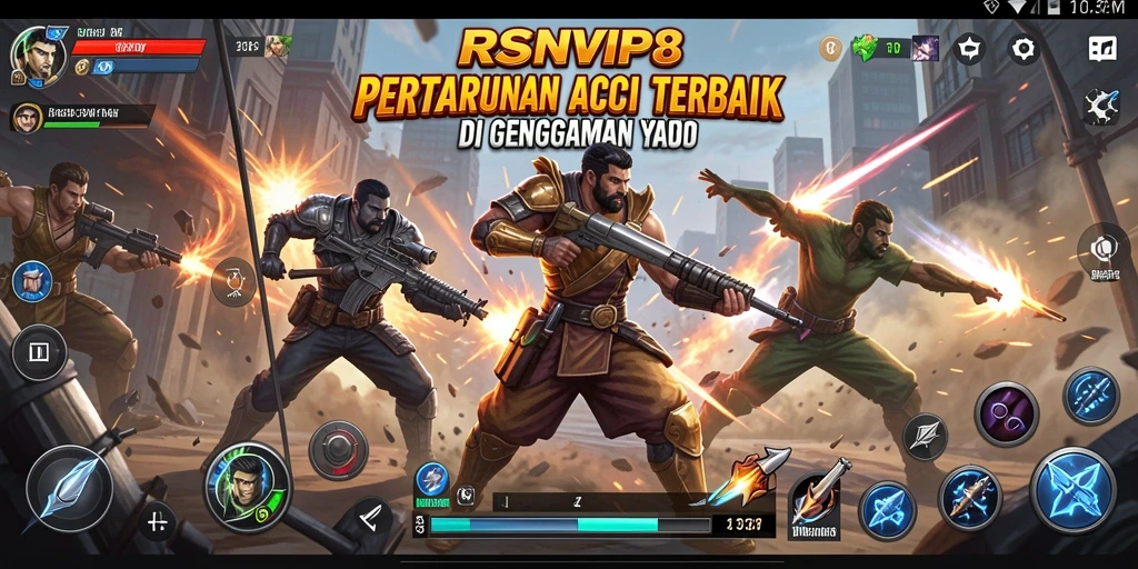 Gameplay RSNVIP8 dengan aksi mendebarkan dan grafis berkualitas tinggi.