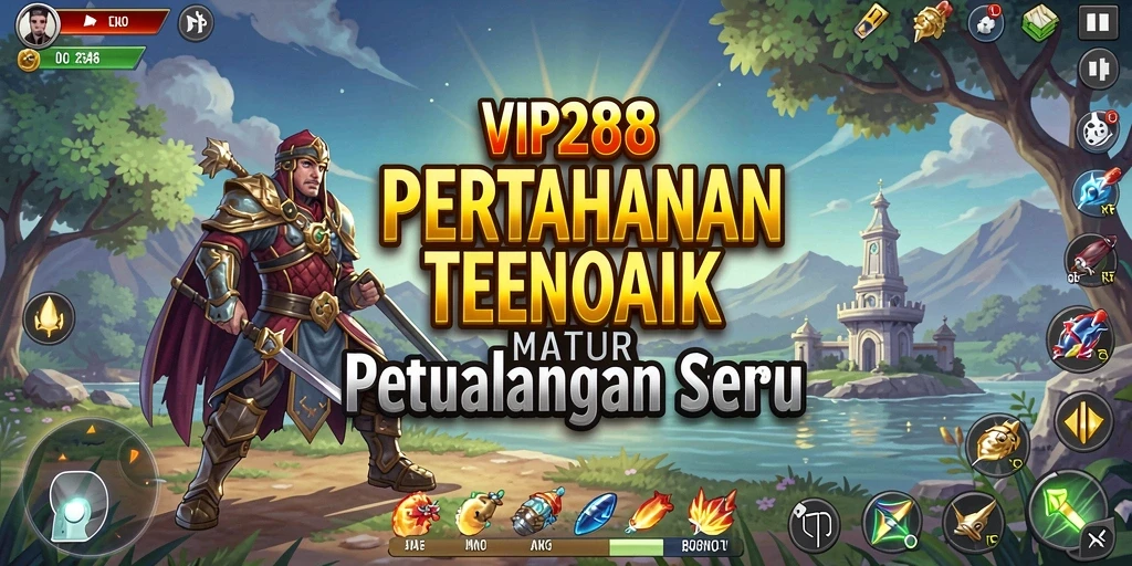 Tampilkan gameplay mendebarkan di VIP288 dengan strategi Tower Defense.
