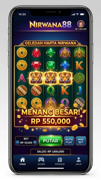 Pengguna dapat dengan mudah menavigasi katalog nirwana88.